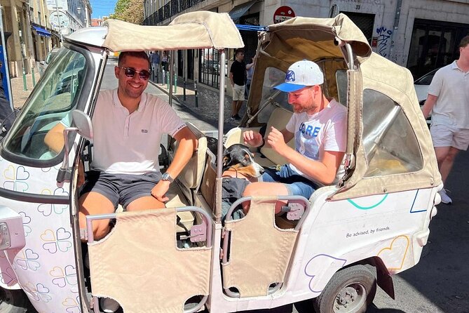Private Tuk-Tuk All Lisbon Tour 3h