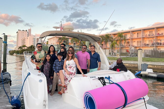 Private Yacht Rental Miami, Customizable Tours, Dolphin Watching - Included Amenities