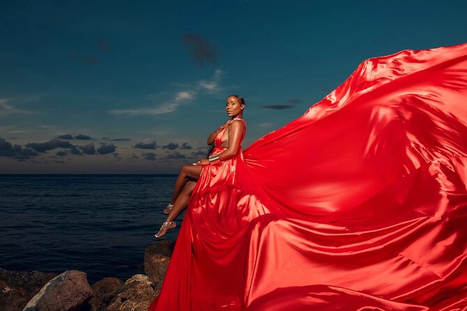 Professional Flying Dress Photoshoot