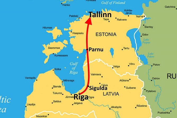 Riga to Tallinn - Sightseeing Transfer - Pricing and Booking Details