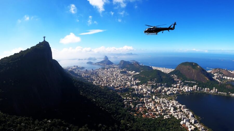 Rio De Janeiro: Sugar Loaf With Lunch and Helicopter Flight
