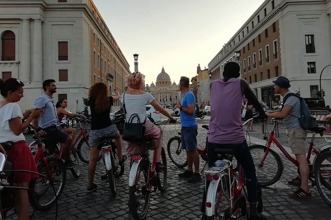 Rome Small Group Evening Bike Tour With Wine