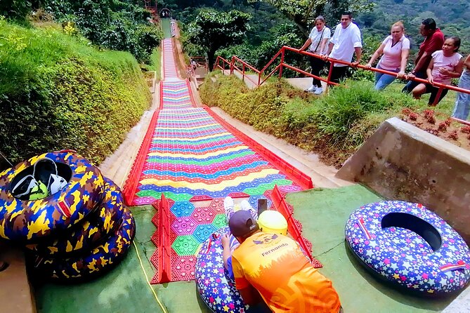 Route of the Flowers Bike Zipline and Rainbow Slide