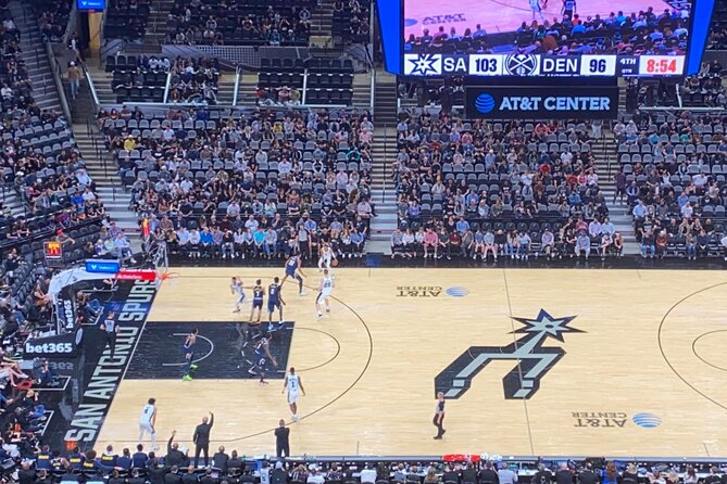San Antonio Spurs Basketball Game Ticket