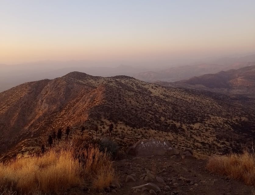 Santiago: Private Hike to Manquehue Hill at Sunset