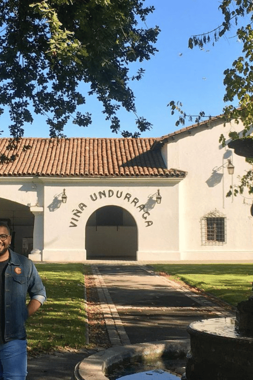Santiago: Undurraga Winery Tour With Entry and Wine Tasting