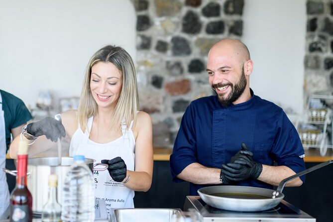 Santorini Cooking Lesson With Chef and a Bottle of Wine - Overview of the Cooking Lesson