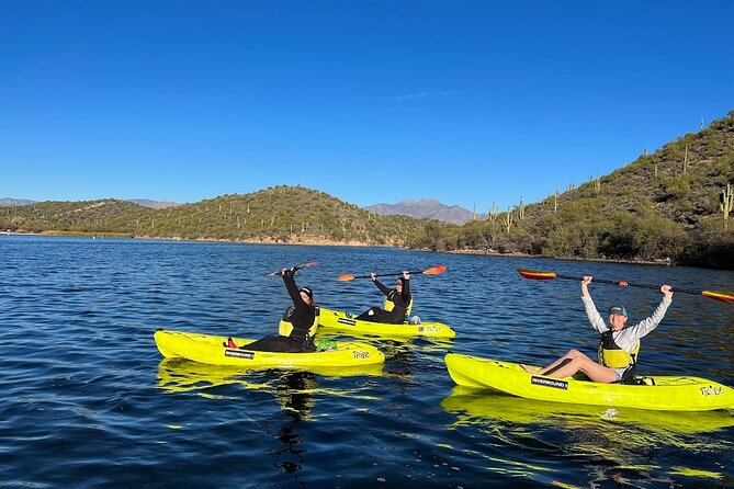 Scenic Guided Kayaking Tour on Saguaro Lake - Meeting and Check-in Procedures