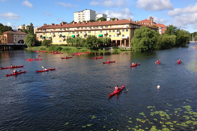 Self-Guided Kayak Adventure in Central Stockholm (Two-Man Kayak)
