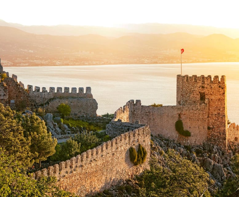 Side: Alanya City Tour With Lunch at Dim River and Boat Tour