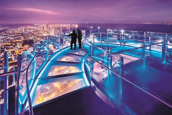 Skip the Line: Penang Rainbow Skywalk at The Top Komtar Observation Deck Tickets