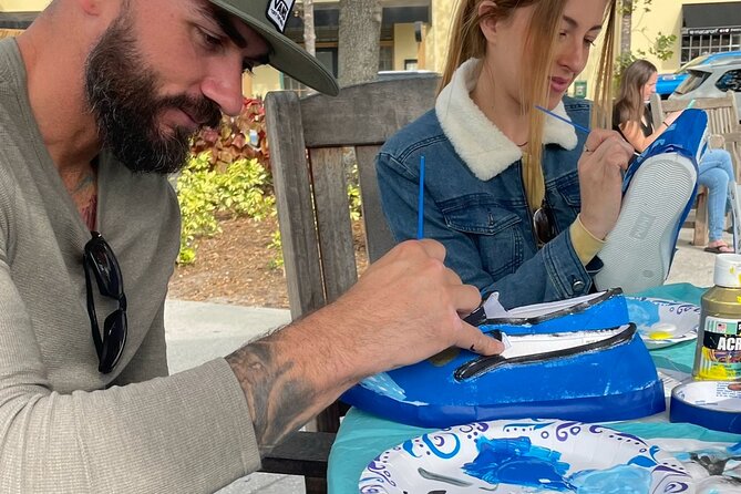 Sneakers Painting Class in Celebration Town