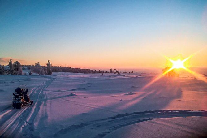 Snowmobile Safari in the Nature