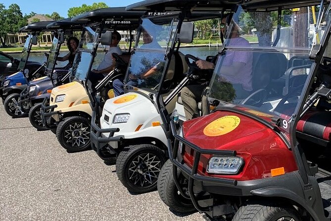 Street Legal Golf Cart 4-Hour Rental in Tarpon Springs