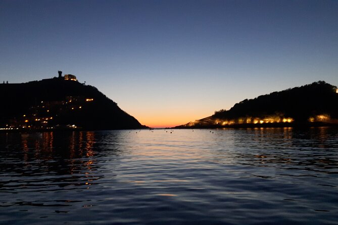 SUNSET on a YACHT in San Sebastian