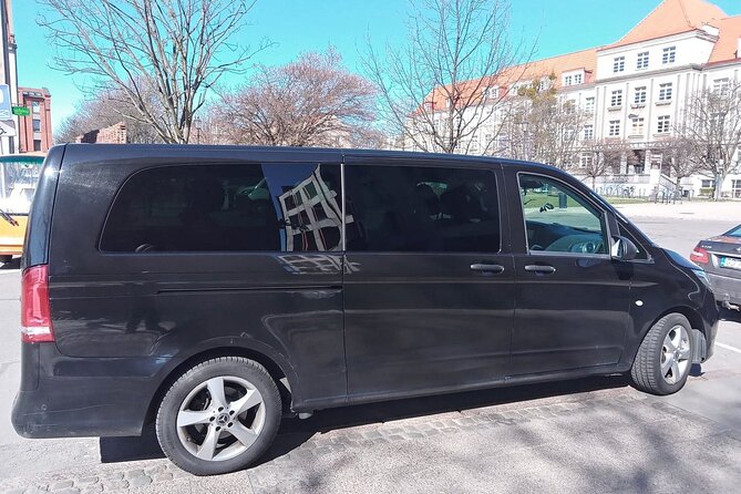Transfer From GdańSk Airport to the Hotel in GdańSk (4-6) Pax and (7-8) Pax - Group Size Options