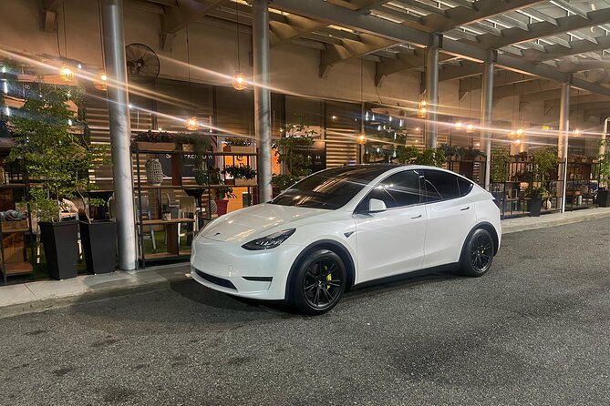 Transfer in Tesla From SDQ Airport to Santo Domingo