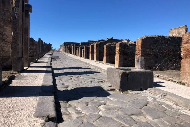 Transfer Naples Airport/Station to Sorrento With Stop in Pompeii