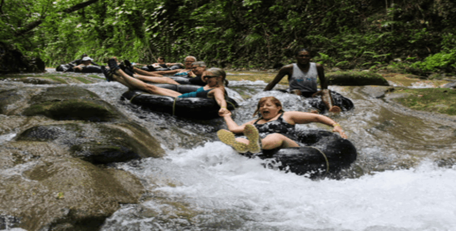 Trelawny & Ocho Rios: Blue Hole & River Tubing Combo
