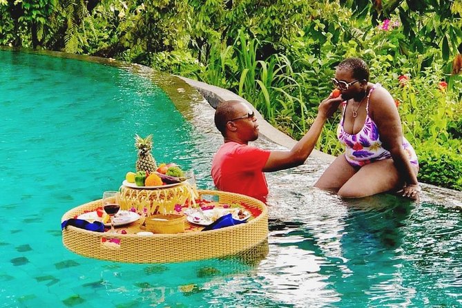 Ubud Romantic Floating Lunch Jungle Swing and Waterfall