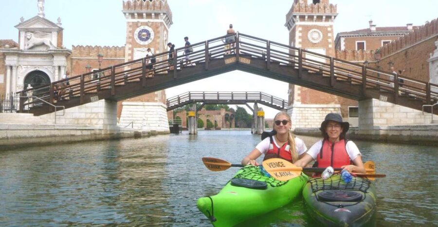 Venice: Hidden Canal Gems Kayak Tour With Certified Guide - Tour Overview and Pricing
