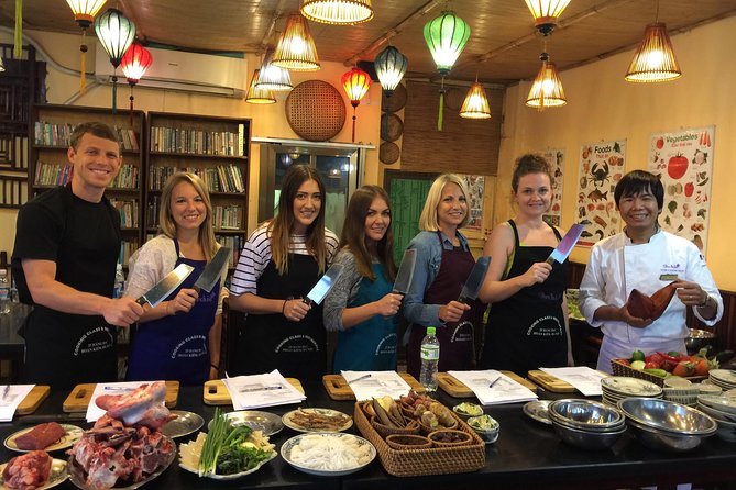 Vietnamese Coooking Class Wih Market Tour at Orchid Restaurant & Cooking Class