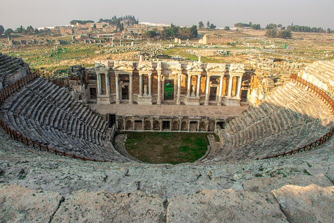 Visiting the Ancient City Hierapolis, Pamukkale and Cleopatra Pool From Marmaris