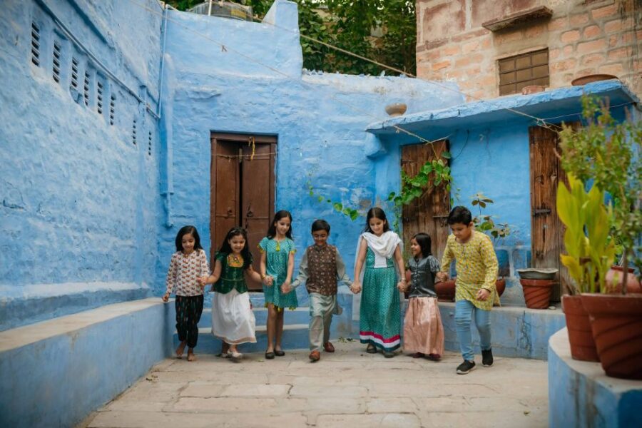 Walk In Blue City