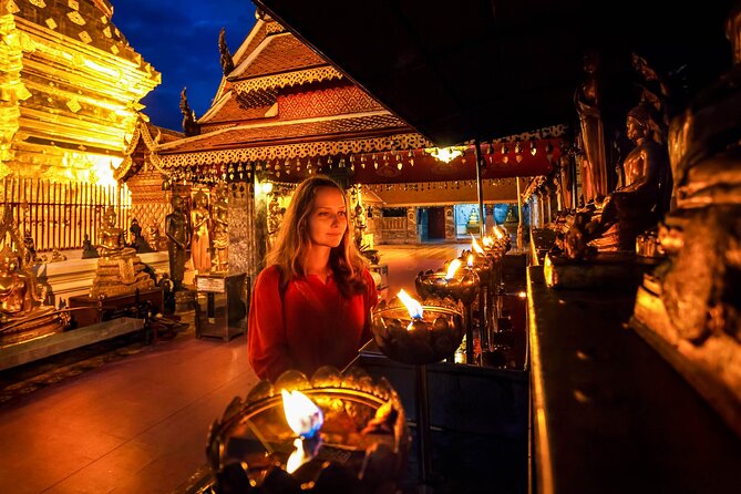 Wat Umong and Doi Suthep Temples Evening Tour – Half Day