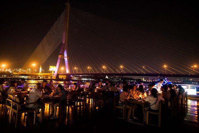 White Orchid Dinner Cruise From Bangkok With Pick-Up & Live Music (Sha Plus)