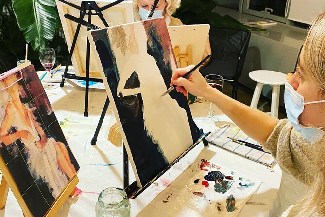 Wine and Painting Workshop Experience in Brussels - Workshop Overview