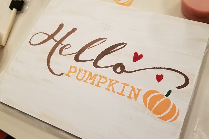 Wood Sign Painting Class - Class Overview
