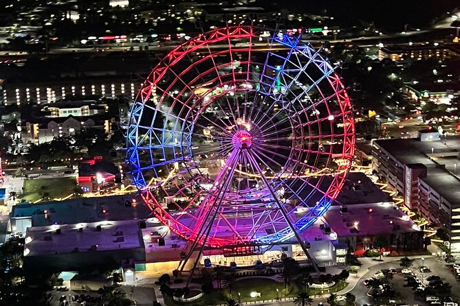 23 Mile Orlando Area Theme Parks and City Lights at Night! - Key Points