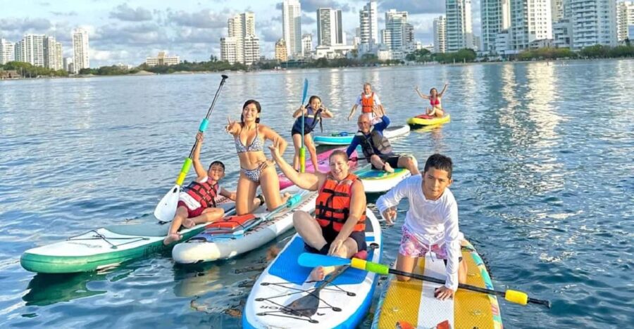 Cartagena: Paddle Class on the Beaches of Castillogrande