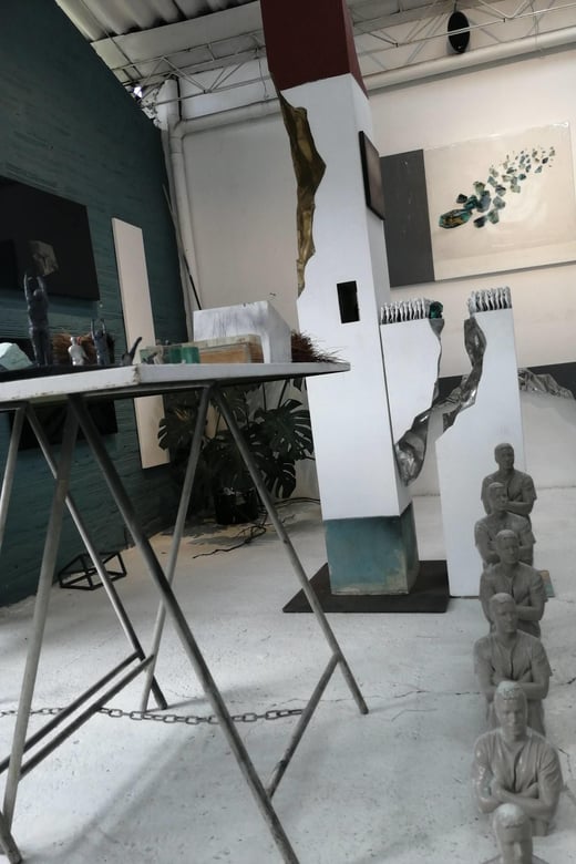 Contemporary Art Workshop and Gallery Tour in Medellin - Itinerary Details