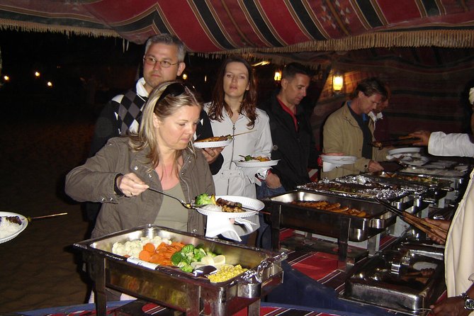 Private Desert Safari With Sand Boarding Quad Bike and Camel Ride BBQ Dinner
