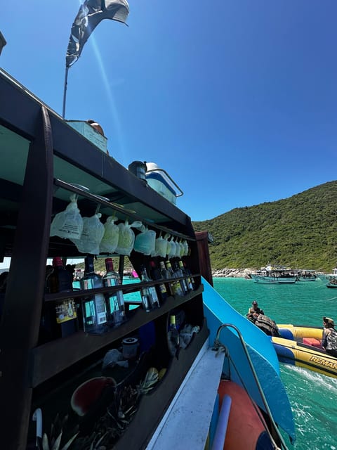 Arraial Do Cabo: Boat Trip With Waterslide - Included in the Package