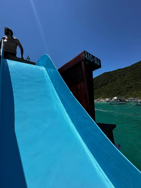 Arraial Do Cabo: Boat Trip With Waterslide - Meeting Point and Boarding