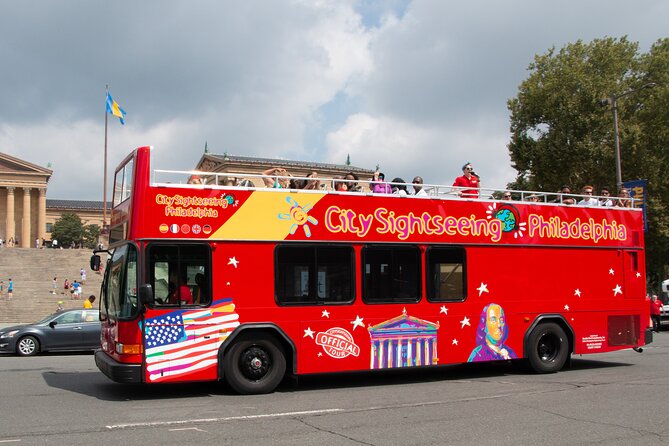 City Sightseeing Philadelphia (Night Tour) on Double Decker Bus - Key Points