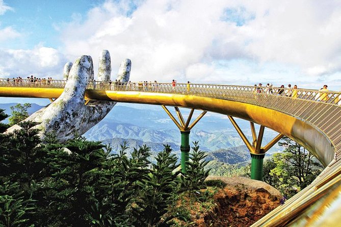 Golden Bridge-Bana Hills by Private Car From Chan May Port