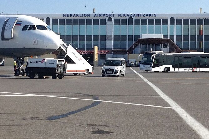 Heraklion Airport to Chania up to 15 Pers-Wheechair,Scooter,Stroller Accessible - Quick Points