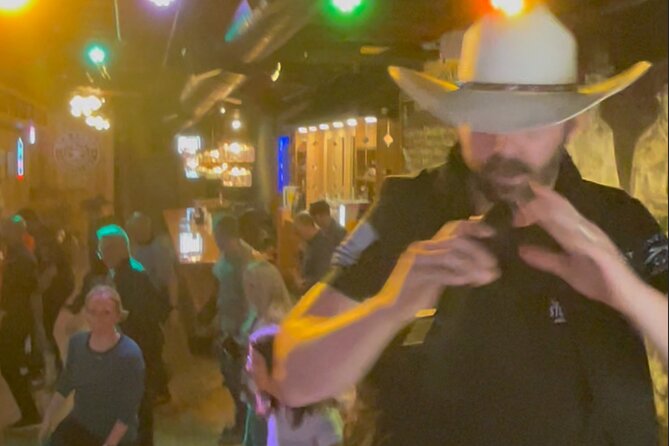 Nashville Line Dancing at Night!