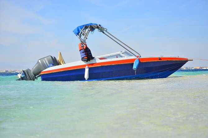 Orange Bay Island By Private Speedboat & Snorkeling & Water Sport – Hurghada