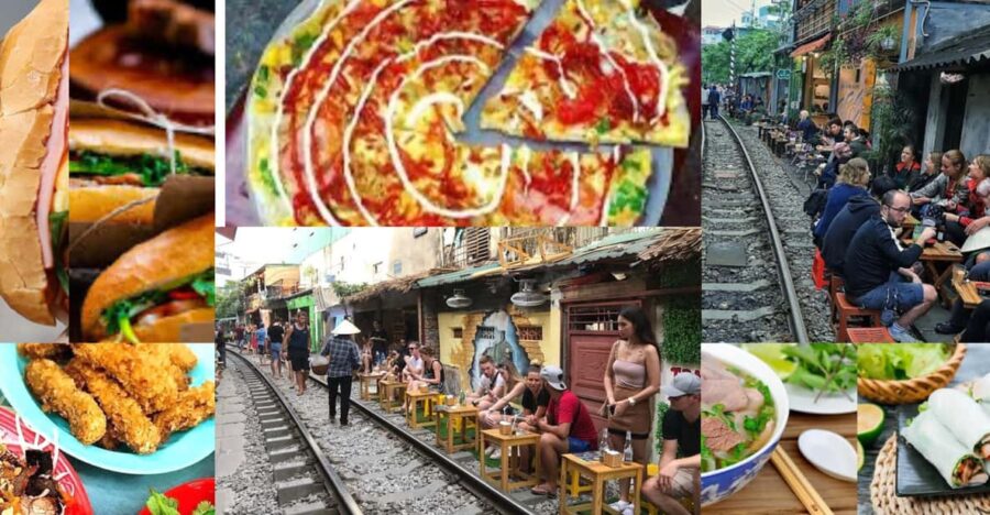 Private: Hanoi Train Street Food Safari