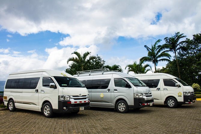Private Transfer From Monteverde to La Fortuna From 1 to 6 Passengers