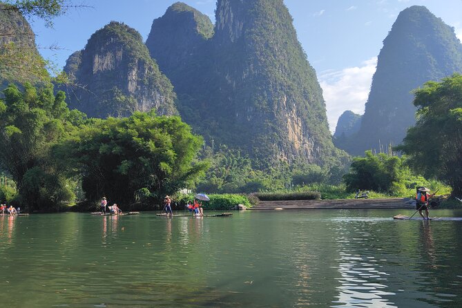 1-Day Tour: Yangshuo Yulong Bamboo Boat and Ruyi Peak Cable Car