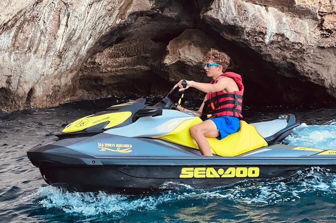 1 Hour Jet Ski Excursion to Cap Vermell From Mallorca