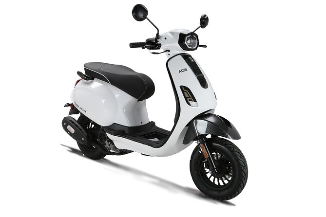 2 Hours , 2 Person Retro Scooter 49cc
