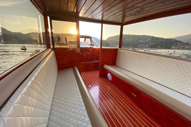 4 Hours Private Tour on a Wooden Boat Como Bellagio Varenna 10 Pax