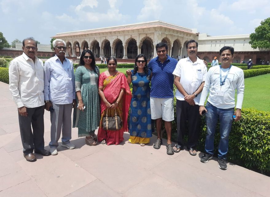 Agra: Taj Mahal & Agra Fort & Mehtab Bagh Tour With Guide